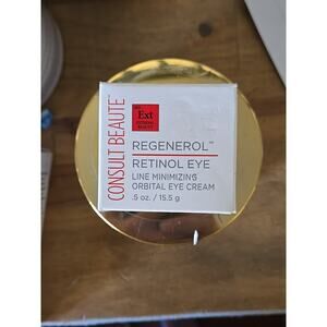 Consult Beaute Regenerol Retinol Eye Line Minimizing Orbital Eye Cream 0.5oz NIB